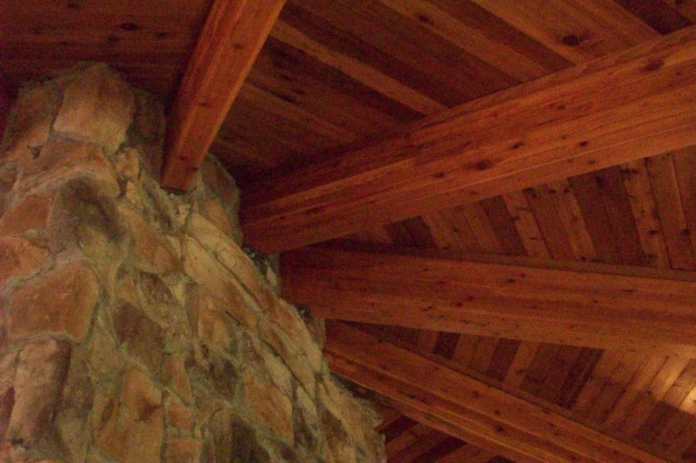 Stacked Flagstone Fireplace. stacked stone fireplace